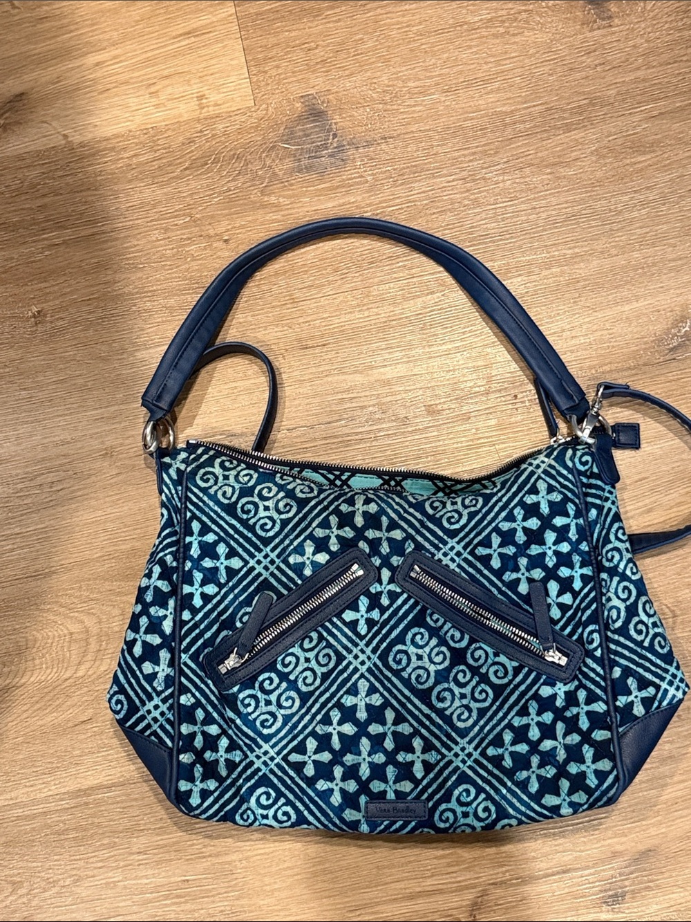 Blue Patterned Women's Vera Bradley Bag